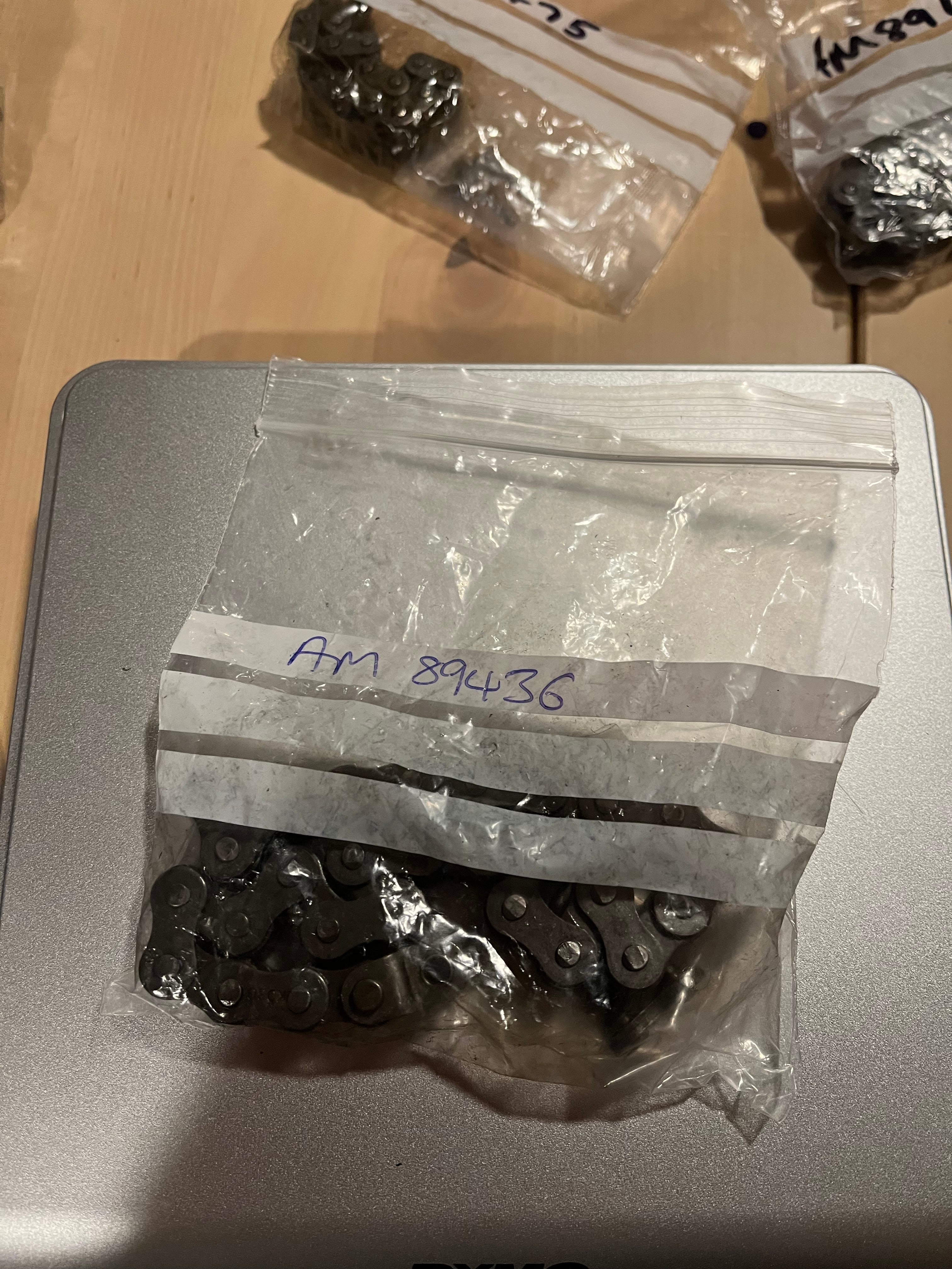 Chain 1/2" 29 pitch CIFC inc crank total