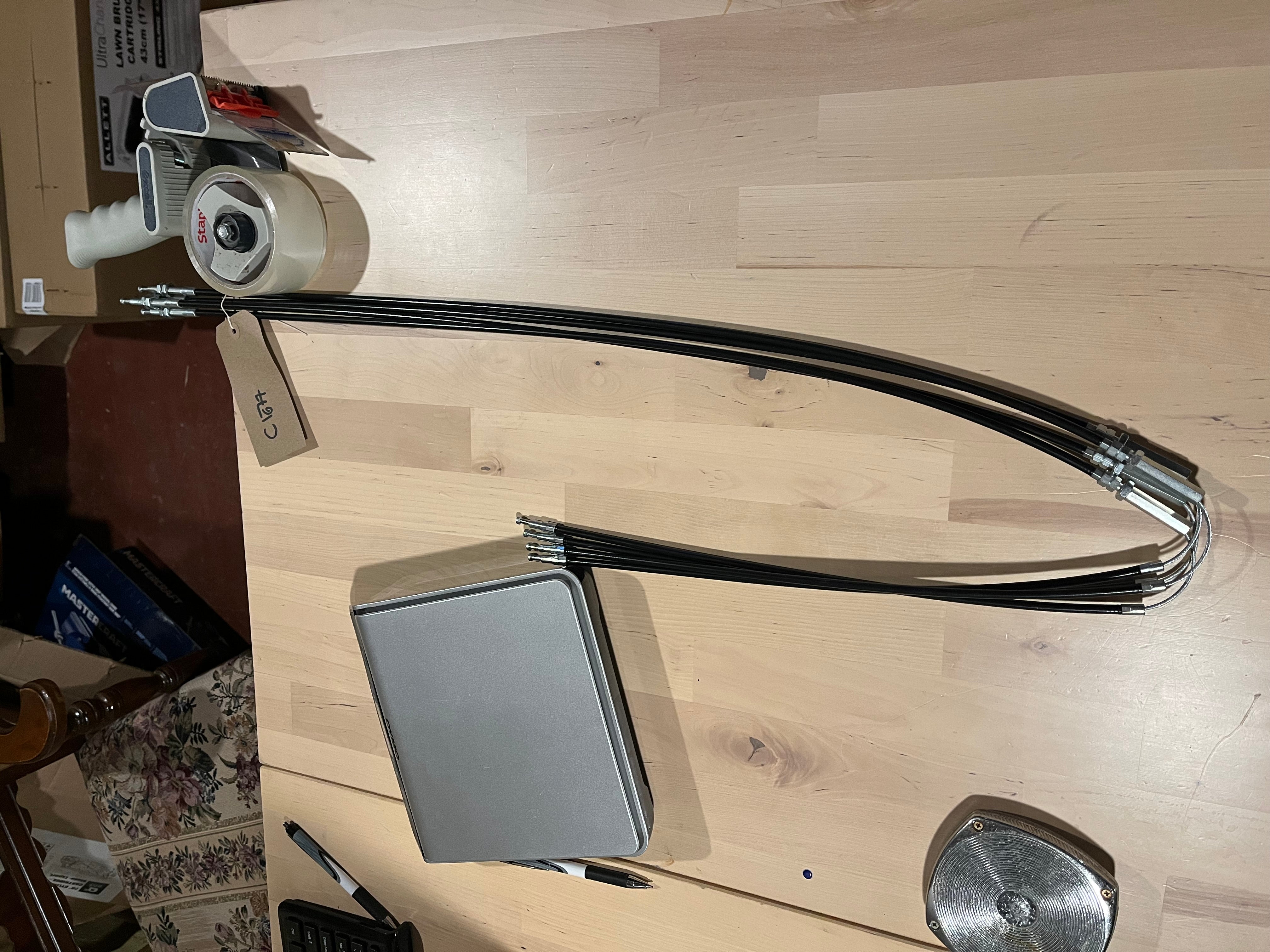 C34 ROLLER CLUTCH CABLE