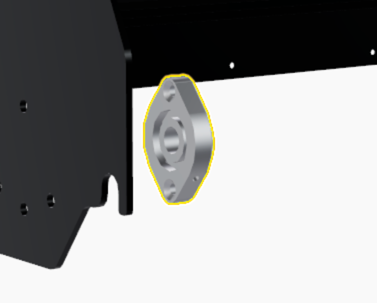 BEARING 20MM FLANGED LFTC11010 TOUR/SH