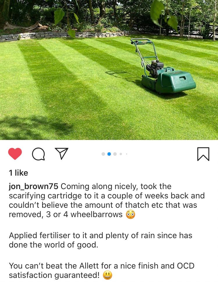 Cartouche à changement rapide pour scarificateur Allett QC14SC 14"