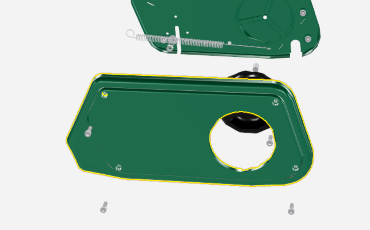 SIDEPLATE COVER R/H - Liberty 35