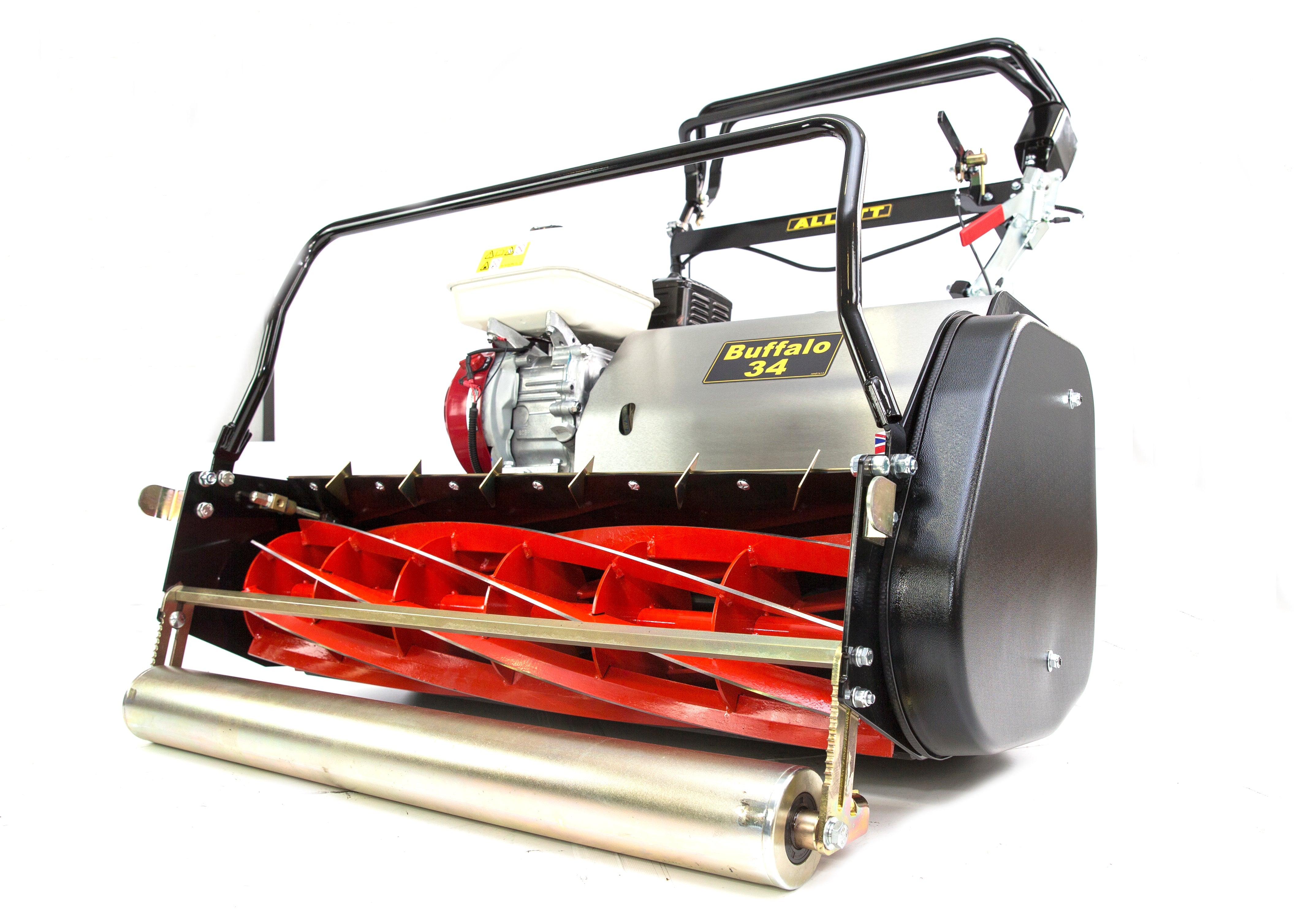 Allett Buffalo 34 in use on sports turf