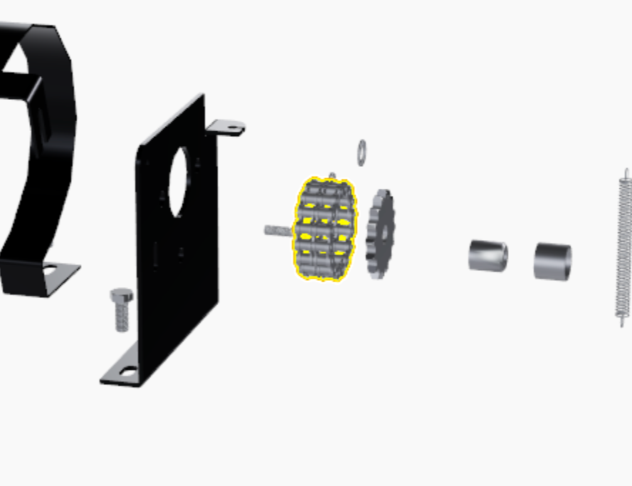 Chain 3/8" duplex 16 pitch CIFC