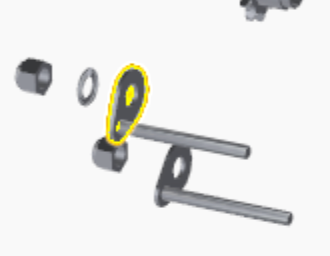 TOP BELT GUIDE FAB for 20/24 inch