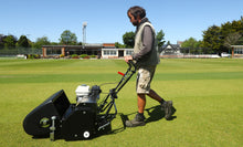 Load image into Gallery viewer, Allett C24 Cylinder Mower (Power-unit with Grassbox)
