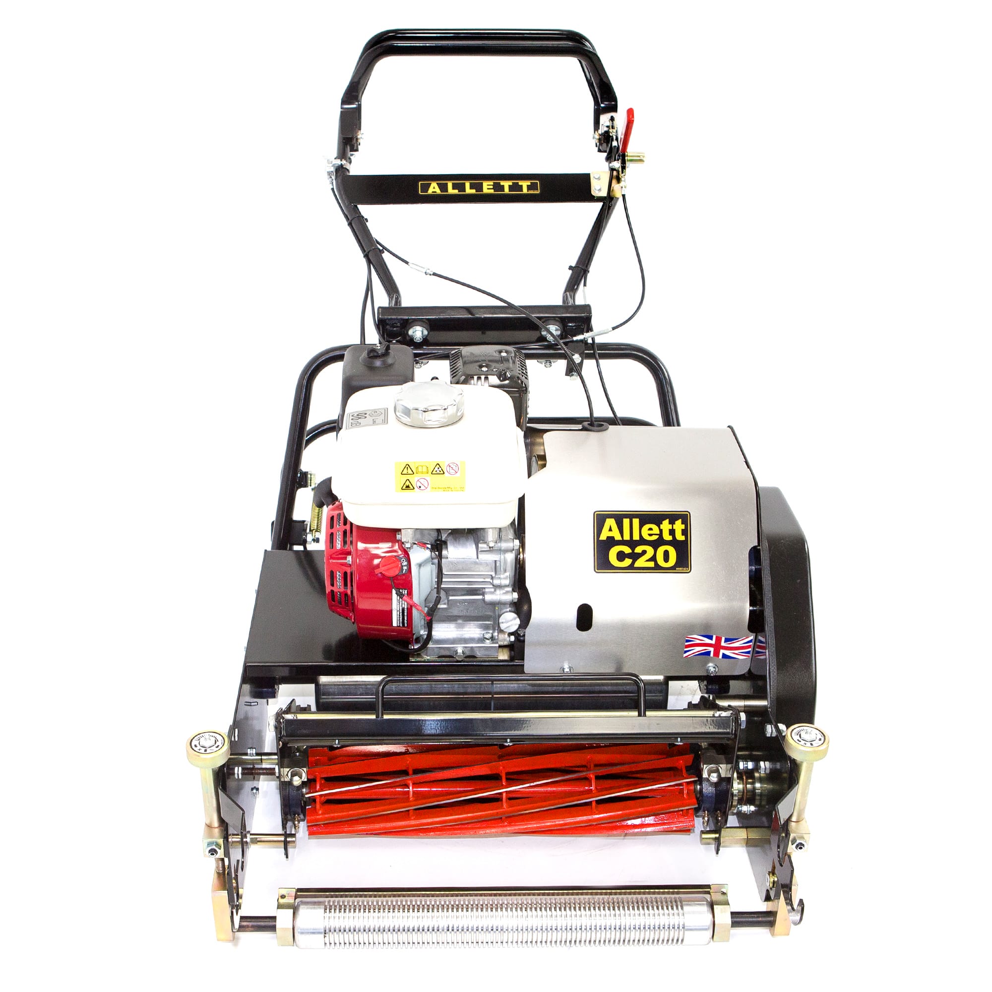 Tondeuse à cylindre Allett C20 (groupe motopropulseur avec bac de ramassage)