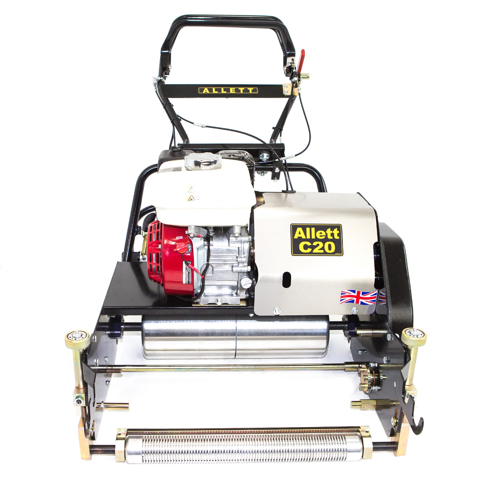 Tondeuse à cylindre Allett C20 (groupe motopropulseur avec bac de ramassage)