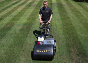 Allett C24 Cylinder Mower (Power-unit with Grassbox)