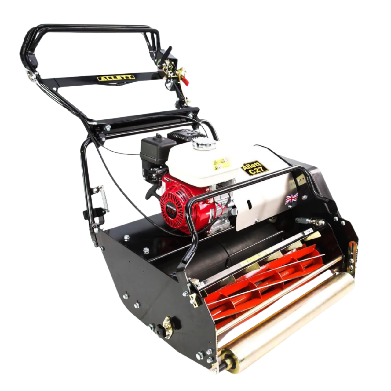 Tondeuse à cylindre Allett C27 (Moteur avec bac de ramassage)