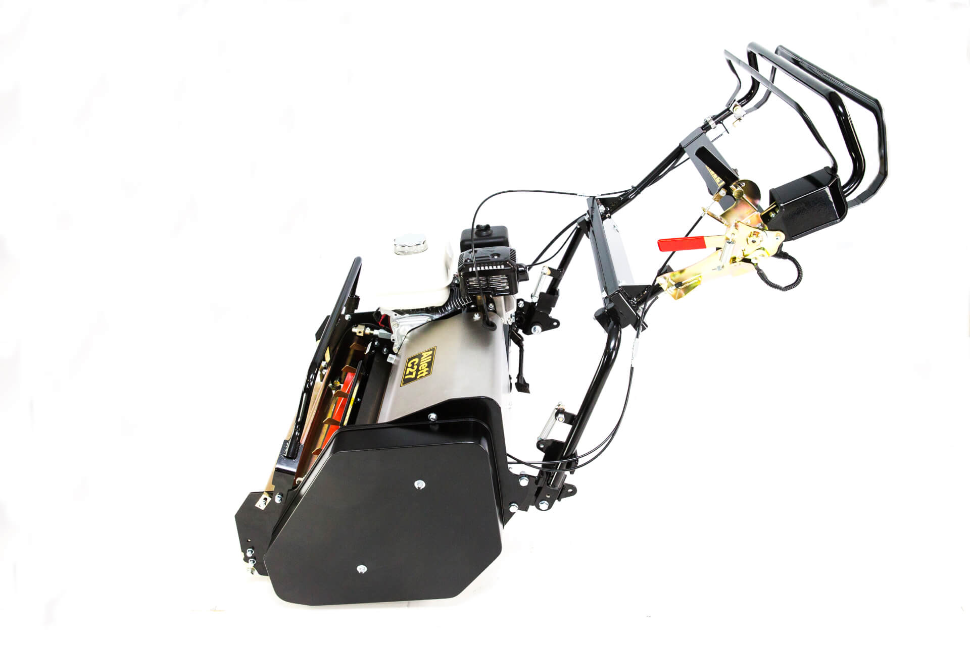 Tondeuse à cylindre Allett C27 (Moteur avec bac de ramassage)