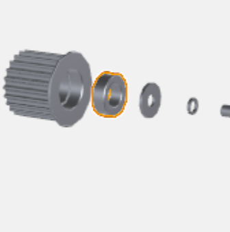 POULIE DE LIBRE-COURBURE