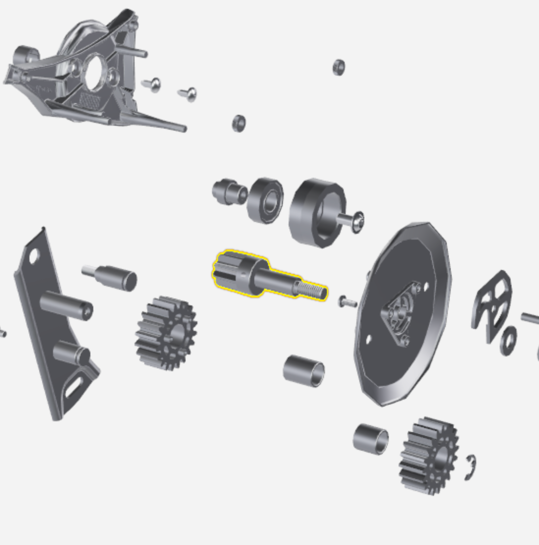 ENSEMBLE D'ARBRE À PIGNON