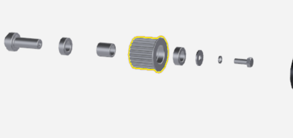 Stirling Idler Pulley