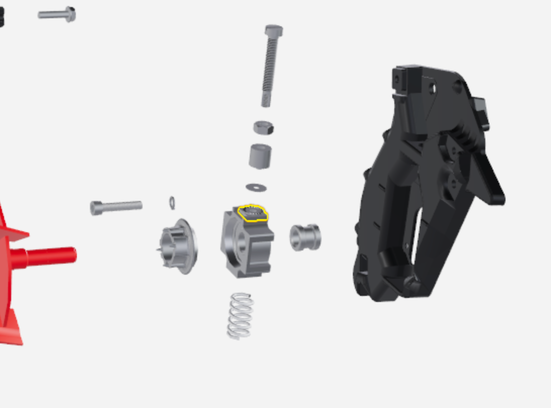 ADJUSTER SQUARE SLS/EPS  Cylinder