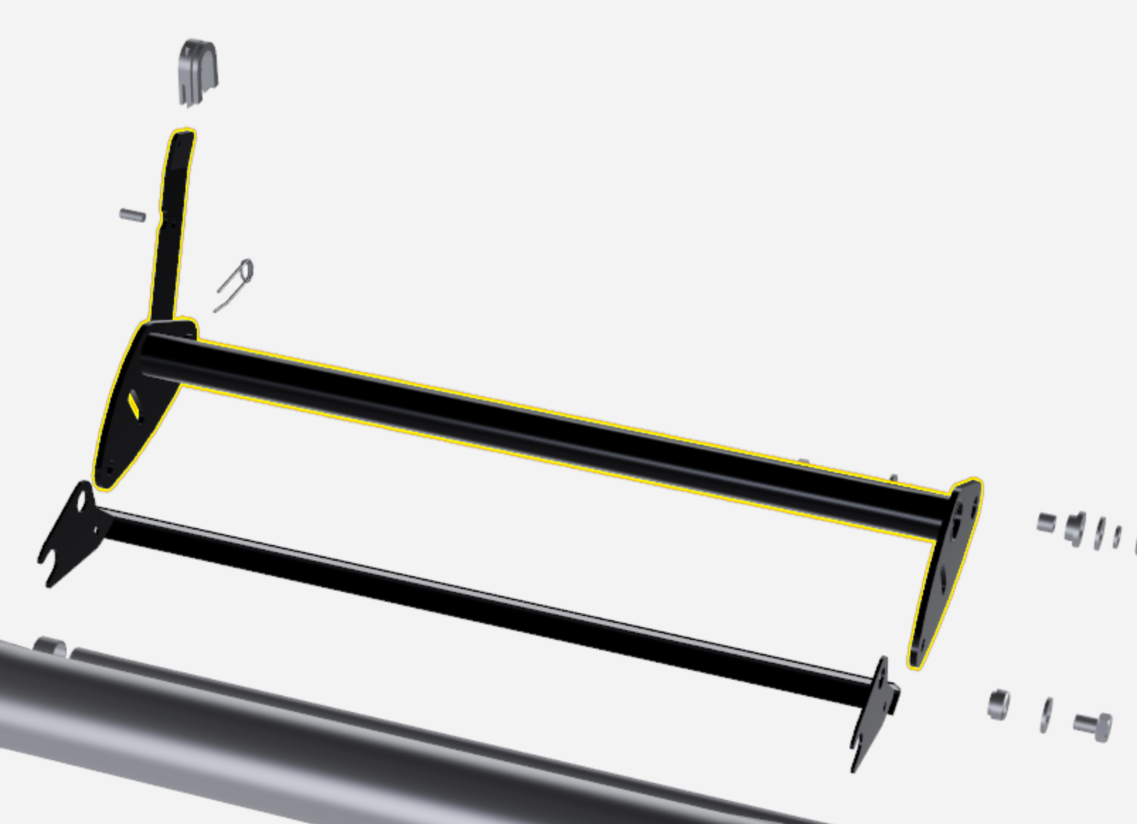 FRONT ROLLER CARRIER S/A 14" KENS PETROL