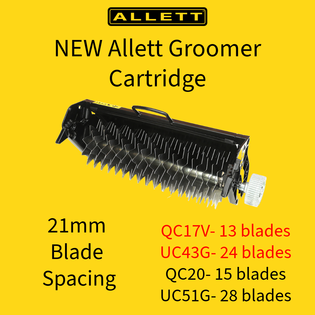 Allett UC43G- 17'' Groomer Cartridge