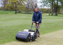 Load image into Gallery viewer, Allett C24 Cylinder Mower (Power-unit with Grassbox)
